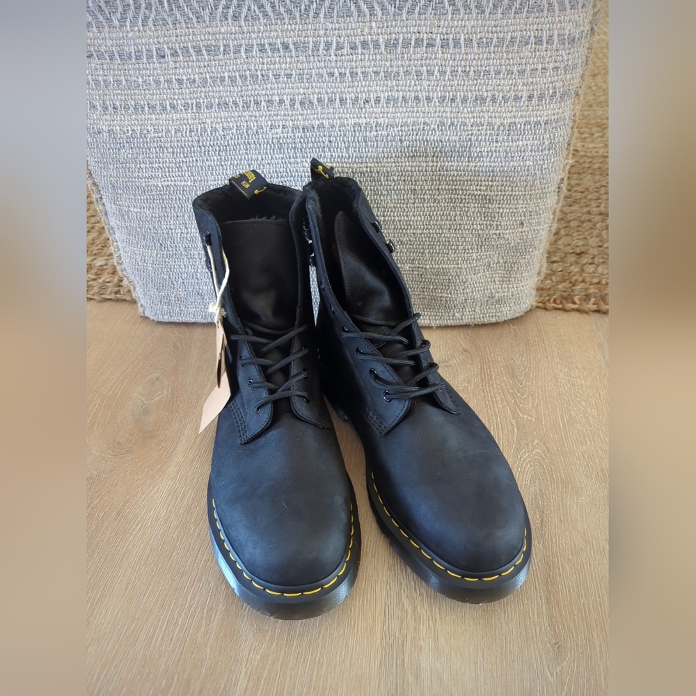 Dr. Marten 1460 Pascal WG Suede Boot, Men, Black, size 13 New - Picture 3 of 10